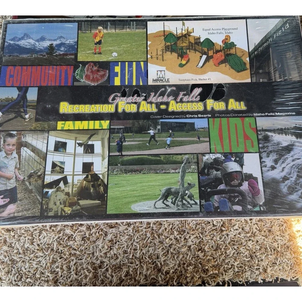 The Game Of Greater Idaho Falls Special Playground Edition Board Game Complete